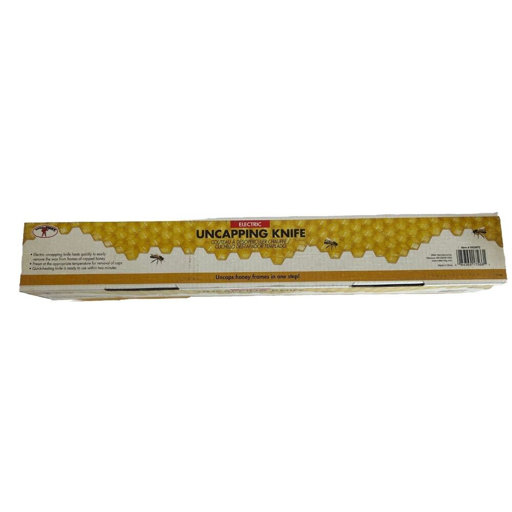 Miller Little Giant Beehive Uncapping Knife Electric Heats Quick Bee Equipment